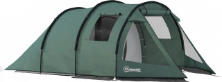 Tunelový stan pro 4 osoby | zelený č.1