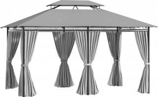 Luxusní zahradní altán 3x4 m | tmavě šedý č.1