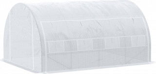 Zahradní fóliovník 4x3x2 m | bílý č.1