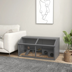 Klec pro hlodavce 100x52x50 cm | tmavě šedá č.1