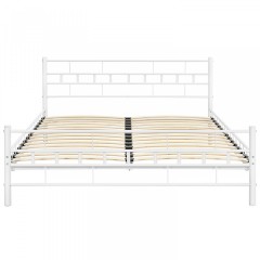 Kovová postel Malta 140 x 200 cm | bílá č.3