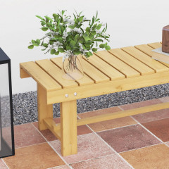 Zahradní lavice 110 x 38 x 35 cm | přírodní č.3