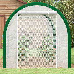 Fóliový skleník 3,58 x 2,1 x 2,1 m | bílý č.2