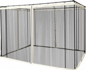 Moskytiéra pro altány 3x3 m | černá č.1