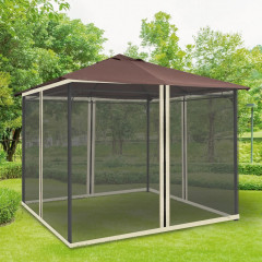 Moskytiéra pro altány 3x3 m | černá č.1