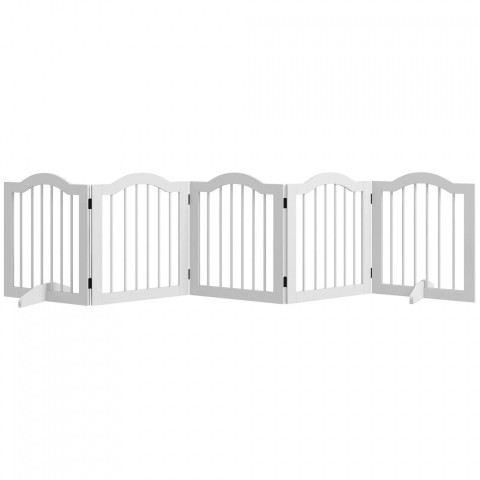 Bezpečnostní zábrana do dveří 254,5x61 cm | bílá č.5