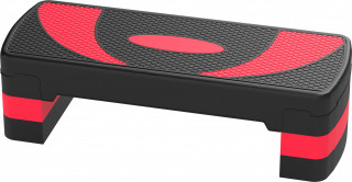 Aerobní stepper s nosností do 150 kg 80 x 31 x 10-20 cm | červený č.1