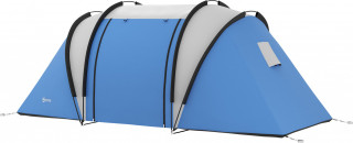Kempinkový stan pro 4-5 osob, 450 x 220 x 180 | modrý č.1