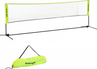 Síť na badminton nebo tenis, 420 x 103 x 107-155 cm | žluto-zelená č.1