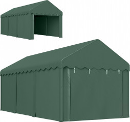 Stanový přístřešek pro auto, 3 x 6 m | zelený č.1