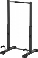 Výškově nastavitelná fitness tyč, 65 x 63 x 93-117 cm | černá č.1
