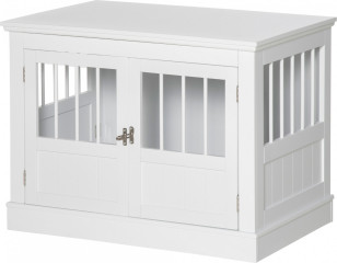 Box pro malé psy, 78 x 53 x 59,3 cm | bílý č.1