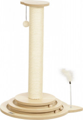 Sisalové škrabadlo pro kočky, 69 cm | dub č.1