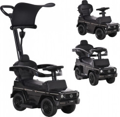 Dětské vozítko s víceúčelovou výbavou | černé č.1