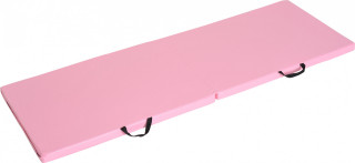 Skládací gymnastická podložka 180x60x5 cm | růžová č.1
