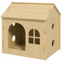 Bouda pro malé psy do 4 kg, 49,5 x 41 x 51 cm | dub č.3