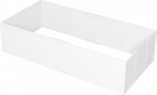 Porodní box pro štěňata 196 x 96 x 48 cm | bílý č.1