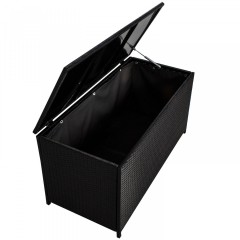 Polyratanový úložný box | černý č.3