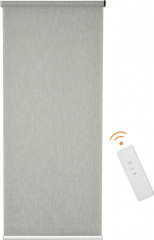 Elektrická termo roleta s dálkovým ovládáním 80x180 cm | šedá č.1