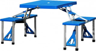 Sada piknikového stolu a židlí | modrá č.1