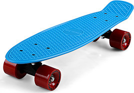 Retro skateboard | Modrá / Červená