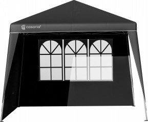 Skládací altán Capri sada 2 kusů 3x3m | černý č.1