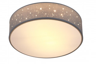 Stropní lampa hvězdná obloha Ø38cm | šedá