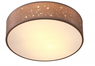 Stropní lampa hvězdná obloha Ø38cm | hnědá