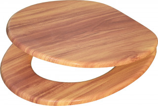 WC sedátko Wood s tlumeným dovíráním č.1