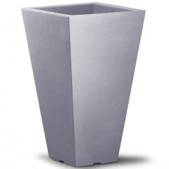 Květináč Capri taupe | 55x35x35cm