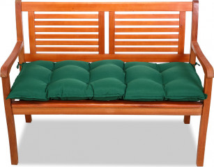 Polštář na lavici 110x50x8cm | zelený č.1