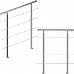 Designové zábradlí na schody z nerezové oceli 100cm č.1