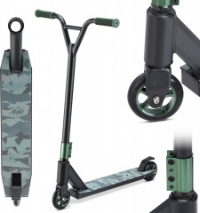 Koloběžka Army Premium | maskáčová/zelená č.1