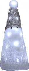 LED akrylová figurka vánoční Santa Claus