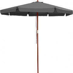 Slunečník Ø330cm UV ochrana 80+ | antracit č.1
