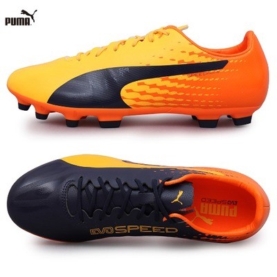 Puma Kopačky lisovky Puma evoSPEED 17 SL-S AG 10401203 | Orange - Blue | velikost 42 (US 9 / UK 8)