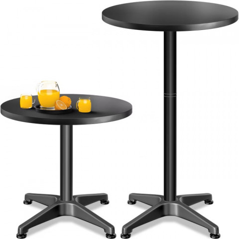 Barový stůl Ø60cm | černá č.2