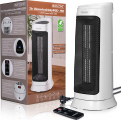 Ventilátorový ohřívač 2000W | bílá č.1