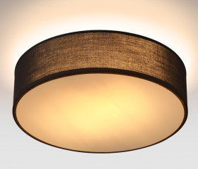 Stropní lampa Ø38cm | černá