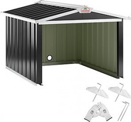 Zahradní domek pro robotickou sekačku 86x100x63cm |antracit