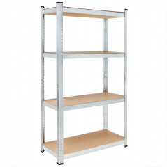 Regál pro vysoké zatížení170x75x30cm 280kg | pozinkovaný kov č.1