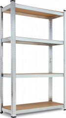 Regál pro vysoké zatížení 160x90x40cm 700kg | pozinkovaná ocel č.1