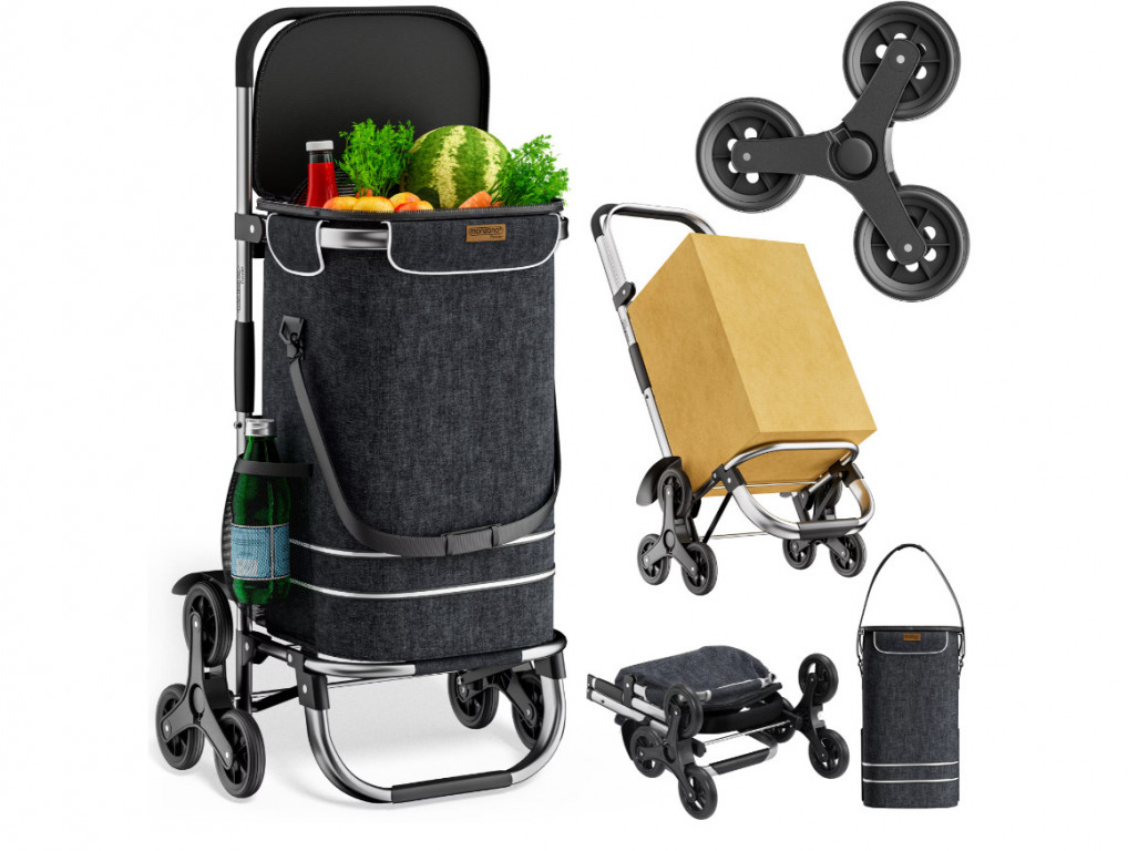 Nákupní vozík | černý