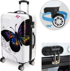 Cestovní kufr Butterfly 66 l č.1