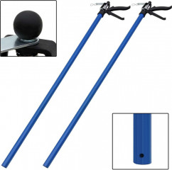 Rámové svěrky sada 2 ks 115-290cm | modré č.1