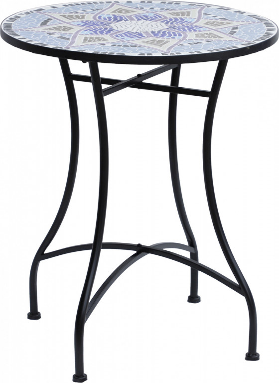 Balkonový stůl 60 x 71 cm | modrý