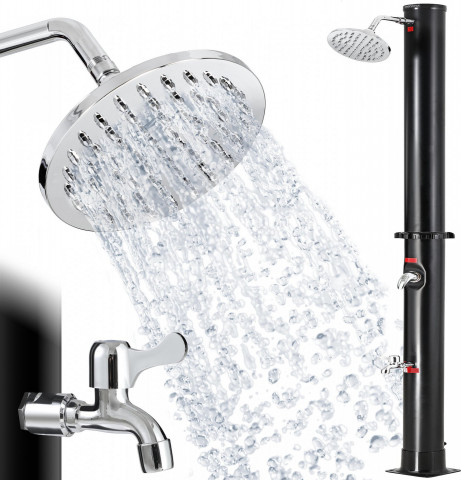 Solární sprcha 20l | černá č.2