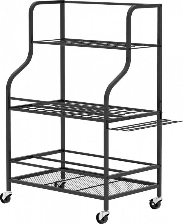 Držák na nářadí 77x40x97cm | černý