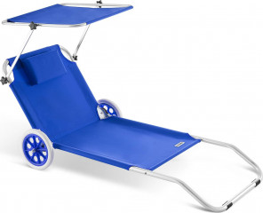 Zahradní lehátko Crete Blue | modrá č.1