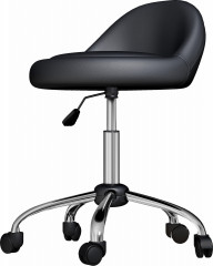 Stolička na kolečkách | černá č.1